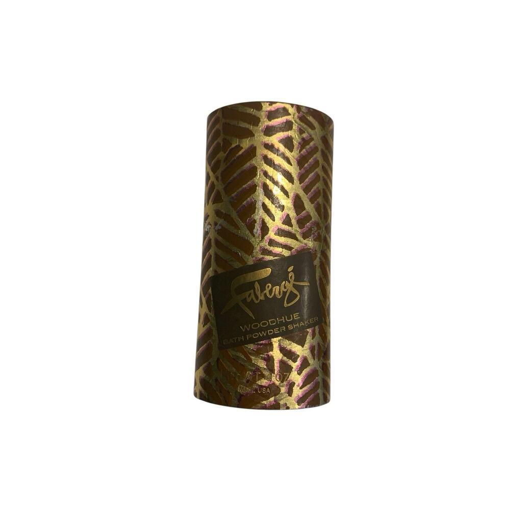 Woodhue Bath Powder Shaker 4.0 Oz. By‎ Faberge. Not Sealed New